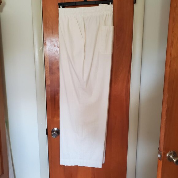 NWOT Lane Bryant Elastic Waist Wide Leg Pant - Plus Size 22 - Picture 1 of 7